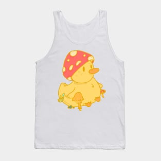 Mushroom Duckling Cottagecore Sobre Alba Tank Top